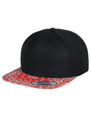 FLE-6089-Casquette snapback à imprimé mode (6089DESIGNER)